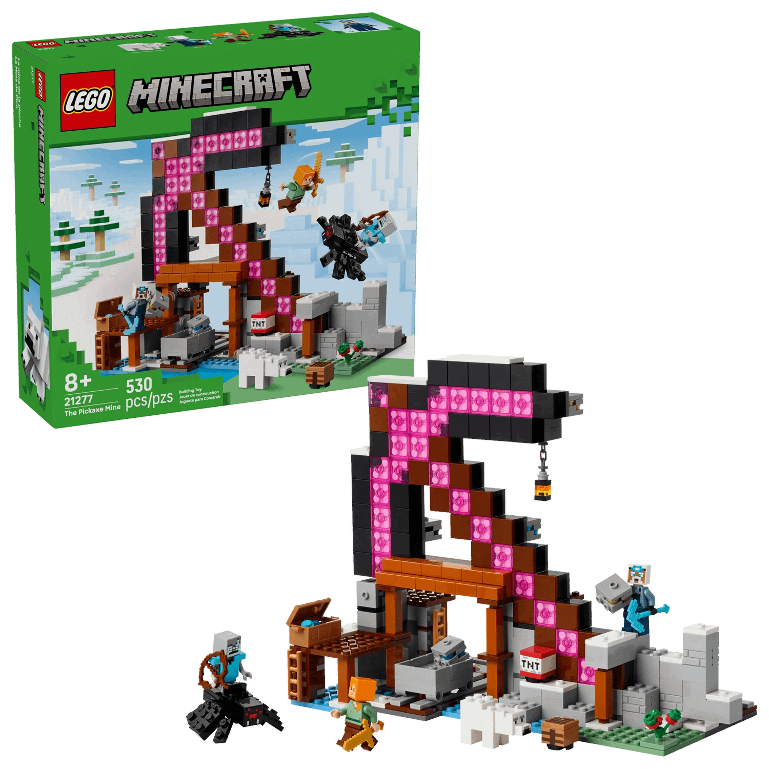 LEGO 21277 The Pickaxe Mine - Minecraft