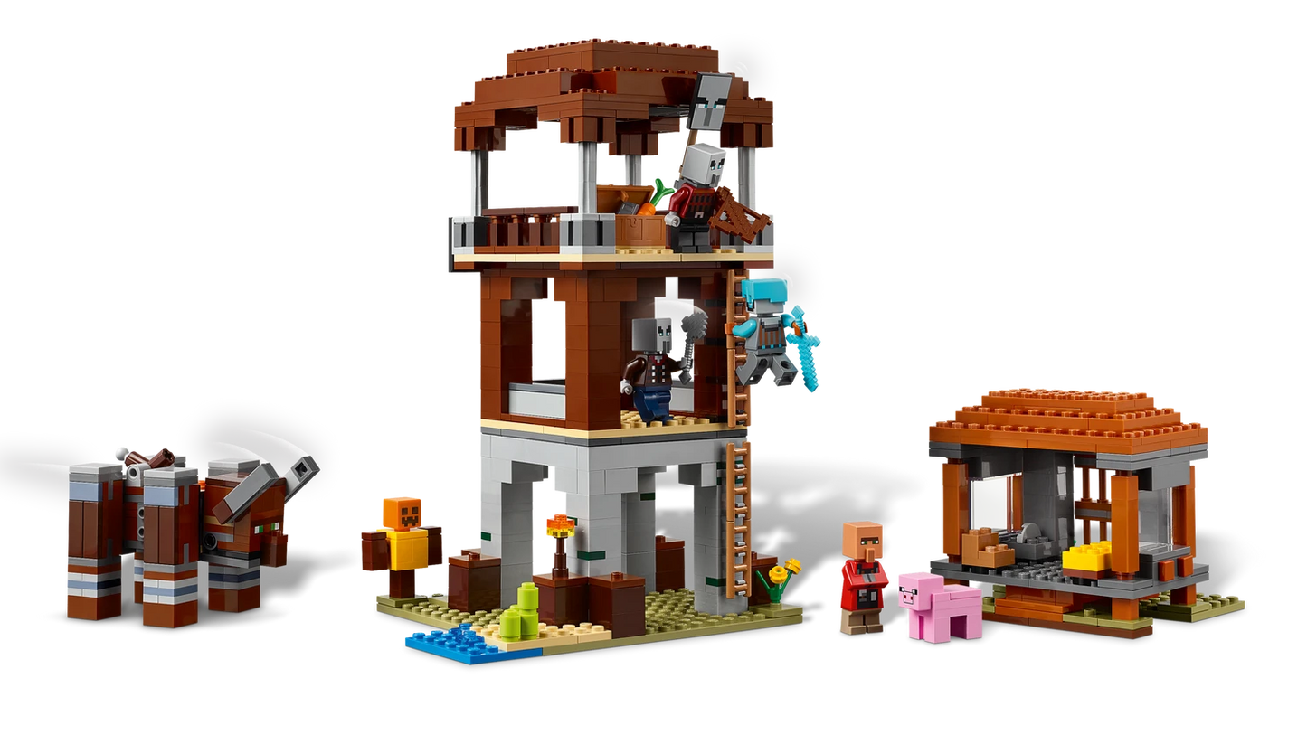 LEGO 21278 The Pillager Outpost and Ravager - Minecraft