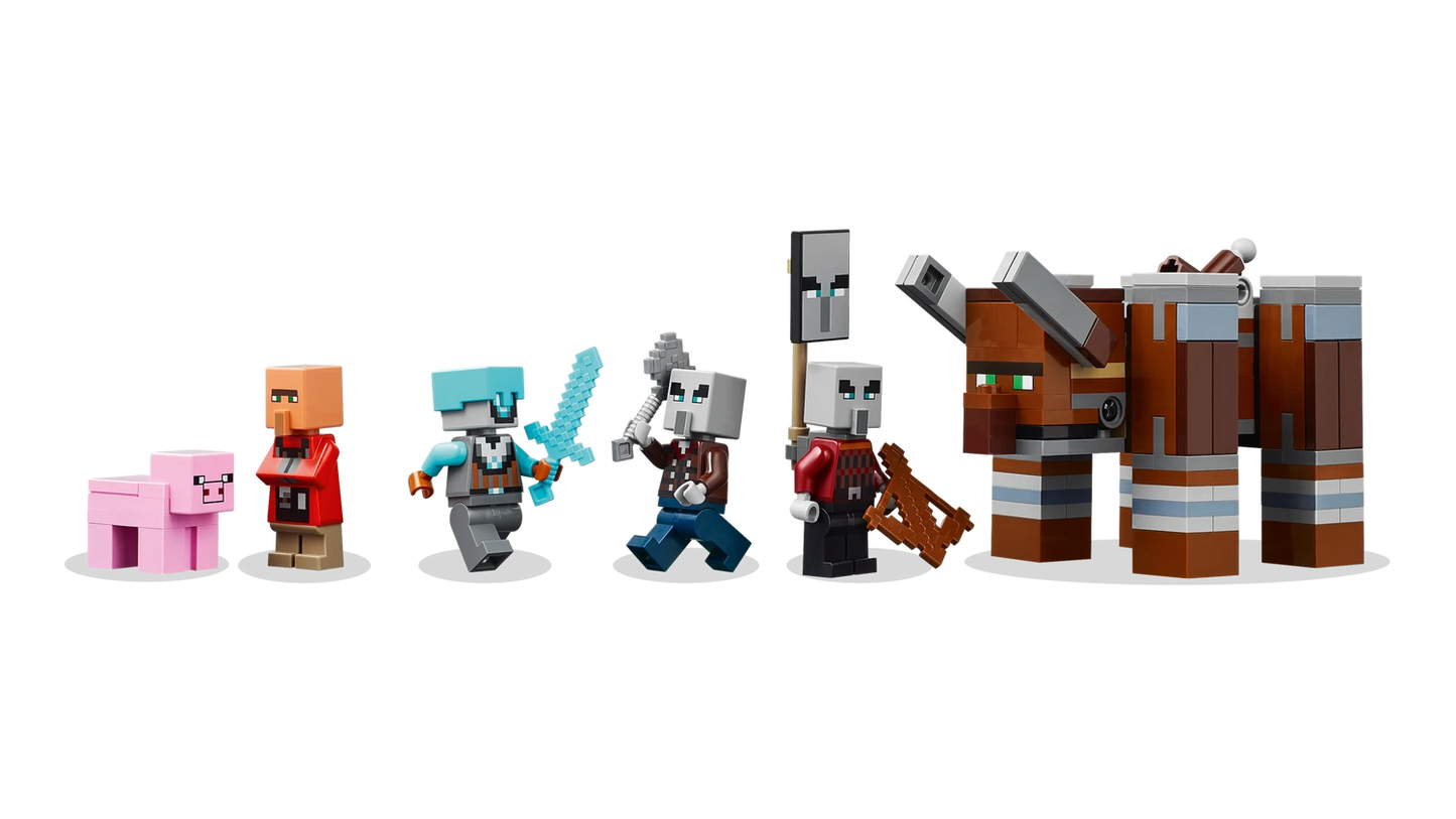 LEGO 21278 The Pillager Outpost and Ravager - Minecraft
