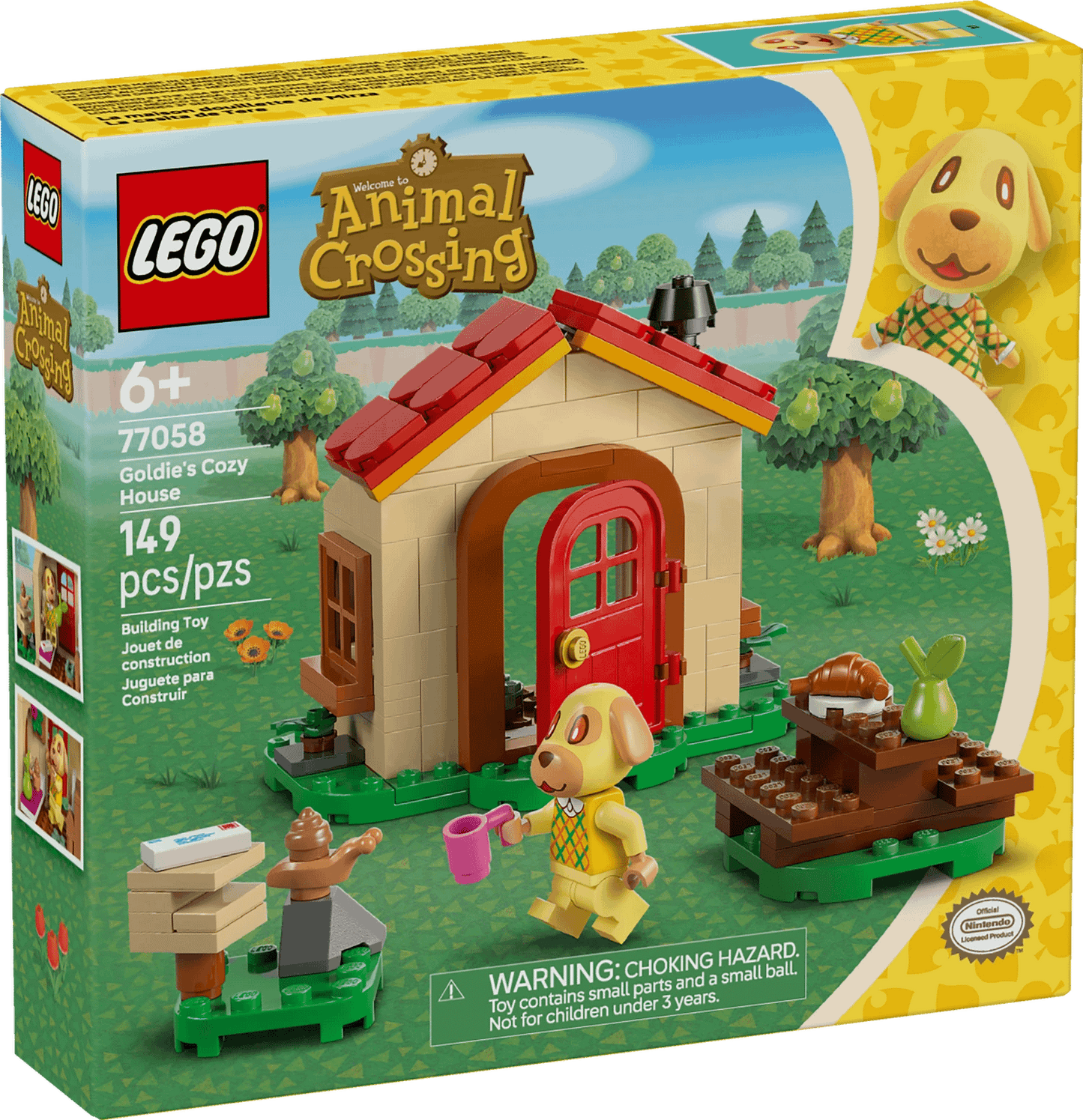 LEGO 77058 Goldie's Cosy House - Animal Crossing