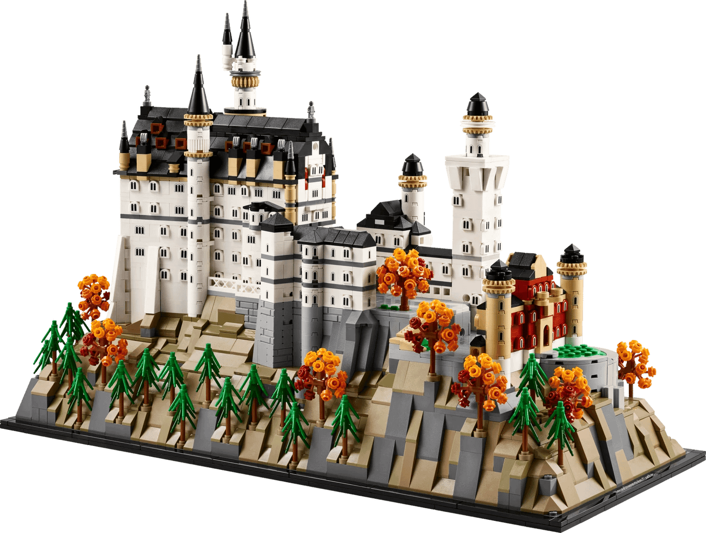 LEGO 21063 Neuschwanstein Castle - Architecture