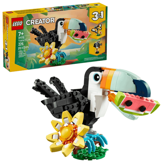 LEGO 31173 Wild Animals: Tropical Toucan - Creator 3-in-1