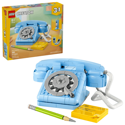 LEGO 31174 Retro Telephone - Creator 3-in-1