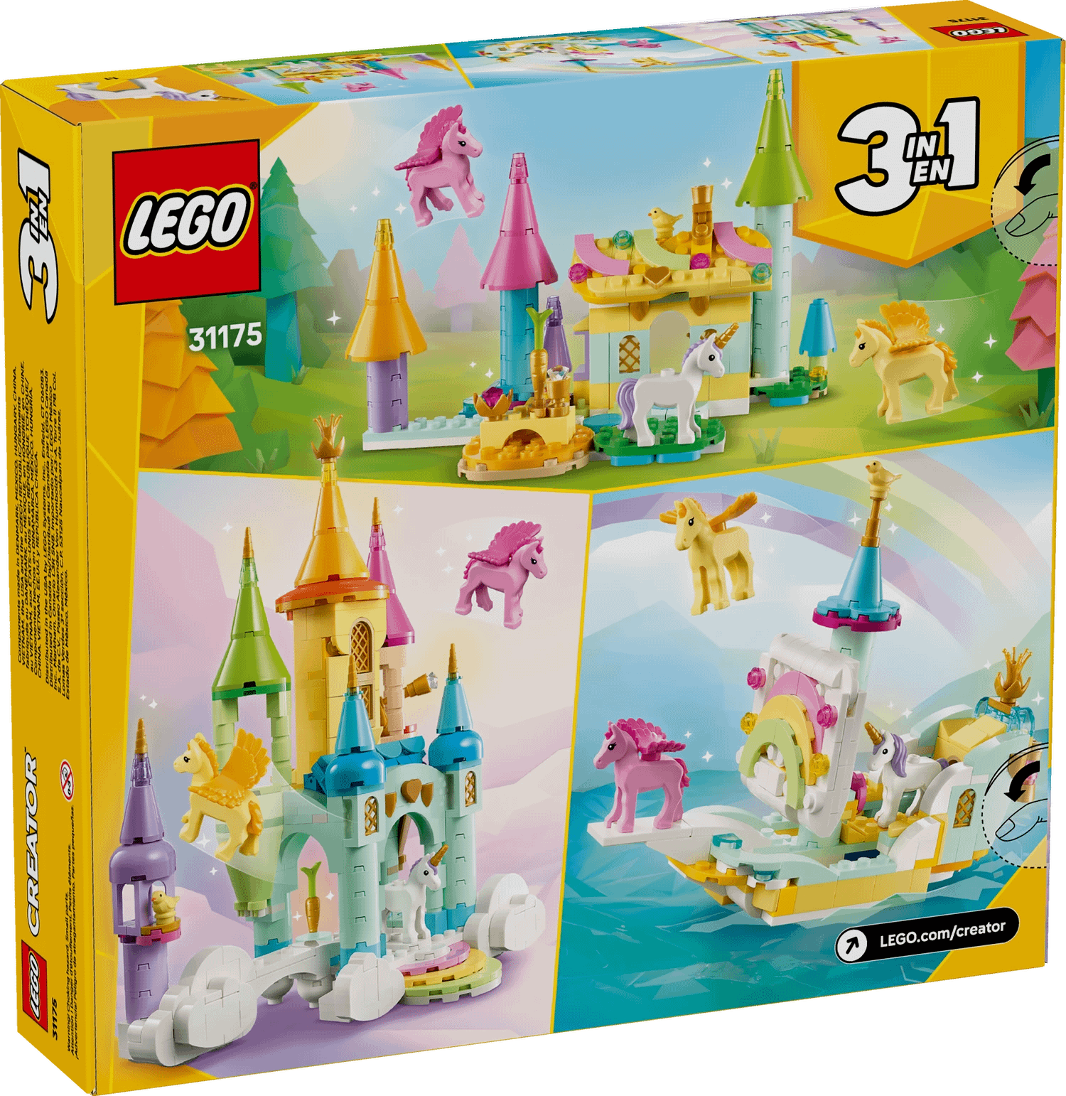 LEGO 31175 Unicorn Castle - Creator 3-in-1