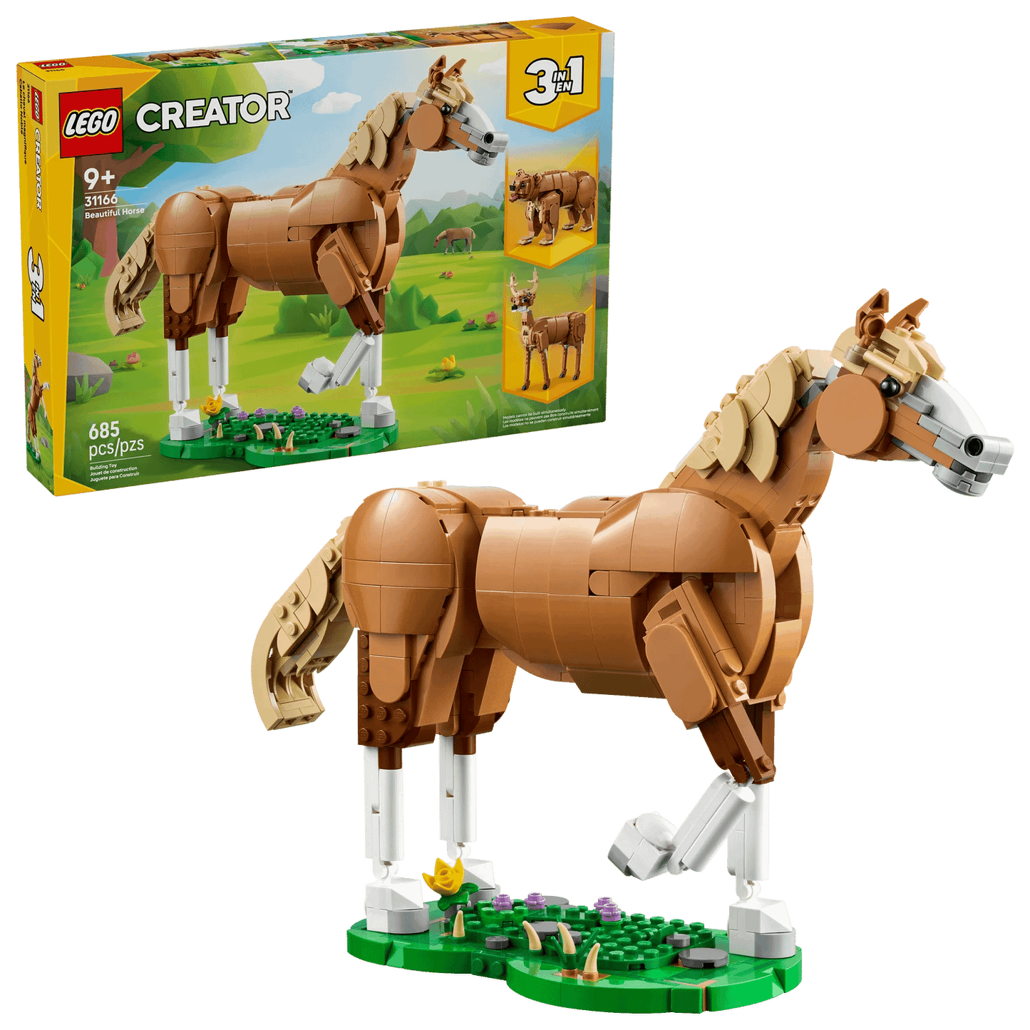 LEGO 31166 Beautiful Horse - Creator 3-in-1