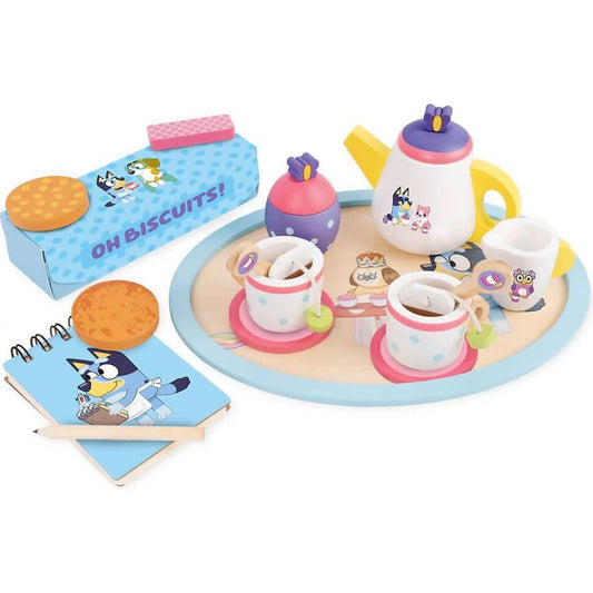 Bluey - Wooden Tea Party Set 18pc - Jasnor