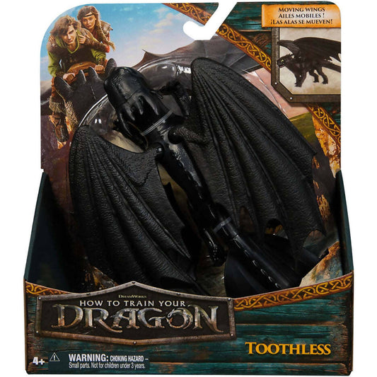 Dreamworks - How To Train Your Dragon Toothless Moving Wings 9-inch Figure - Spin Master