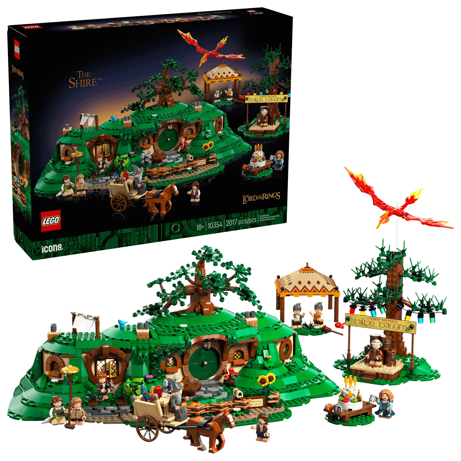 LEGO 10354 The Lord of the Rings: The Shire - ICONS