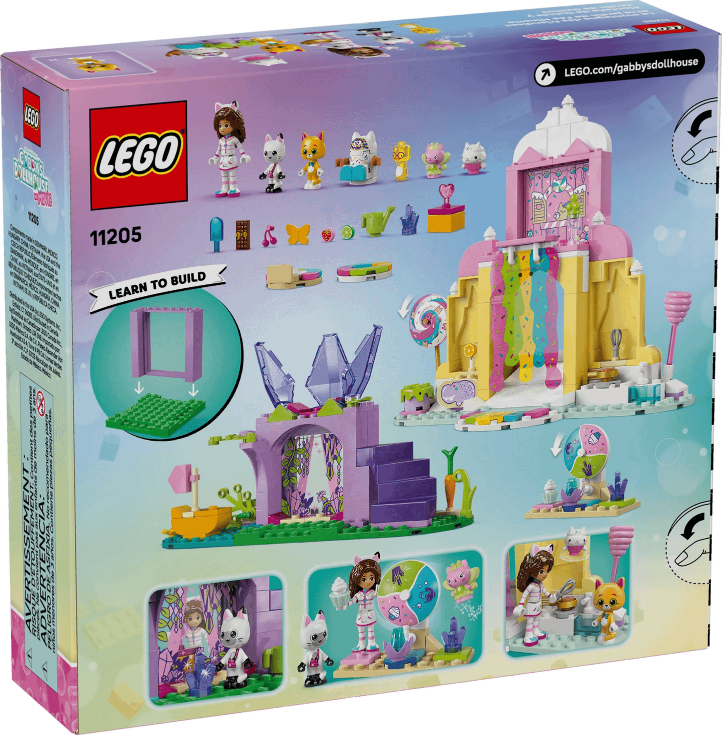 LEGO 11205 Sweet Treat Mountain & Kitty Garden - Gabby's Dollhouse 4+