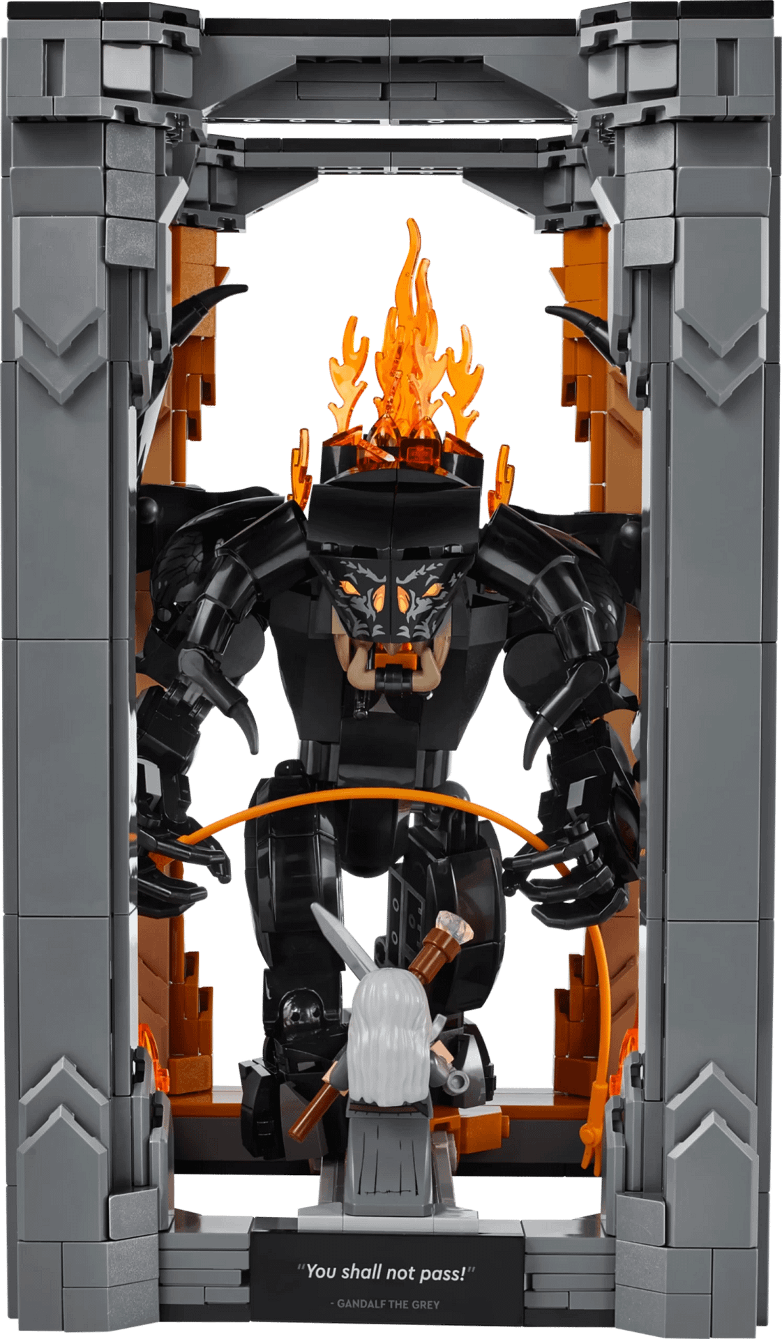 LEGO 10367 The Lord of the Rings: Balrog Book Nook - ICONS