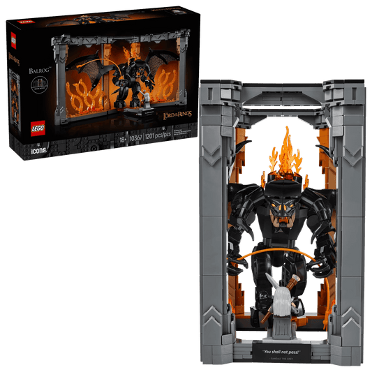 LEGO 10367 The Lord of the Rings: Balrog™ Book Nook - ICONS
