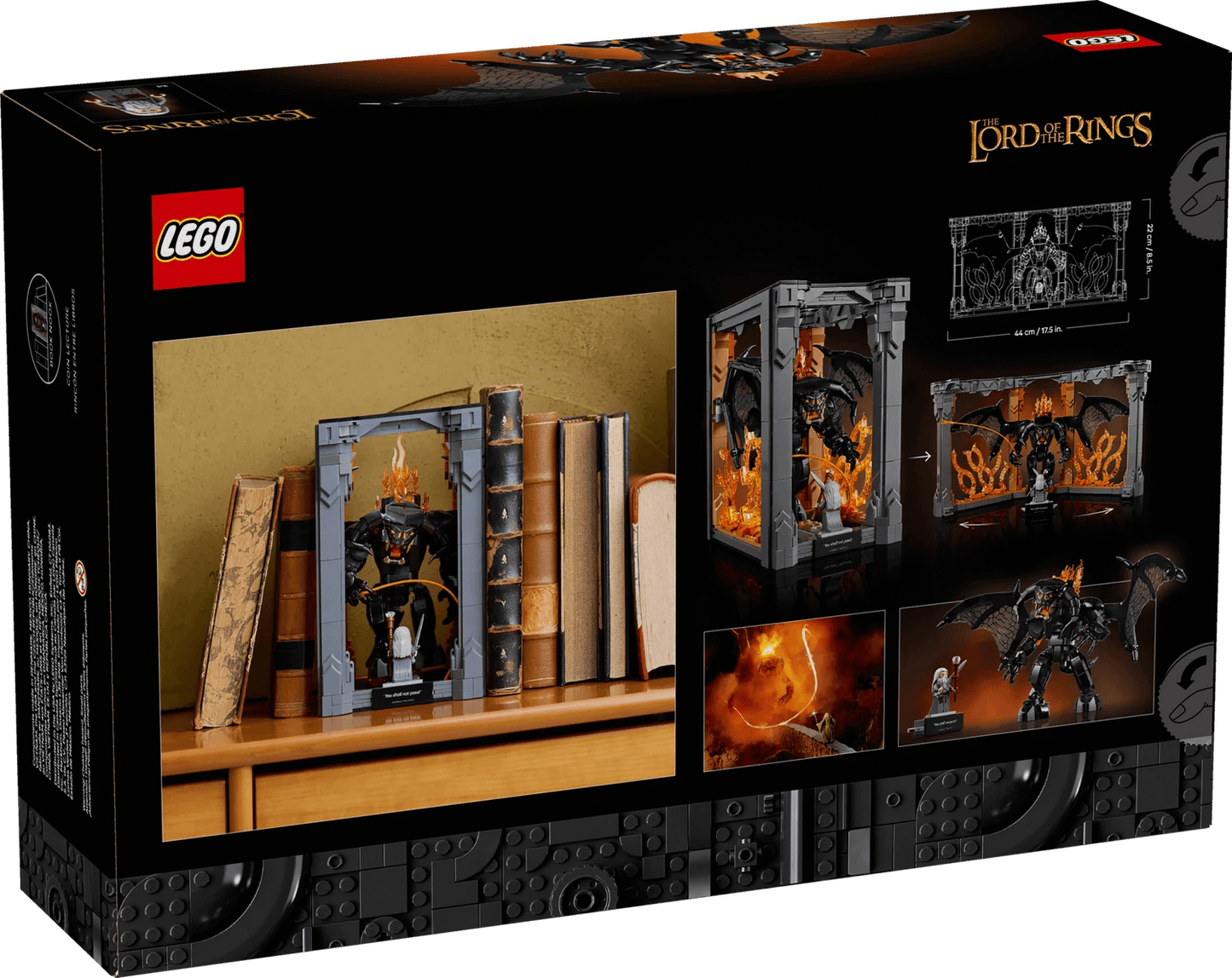 LEGO 10367 The Lord of the Rings: Balrog™ Book Nook - ICONS