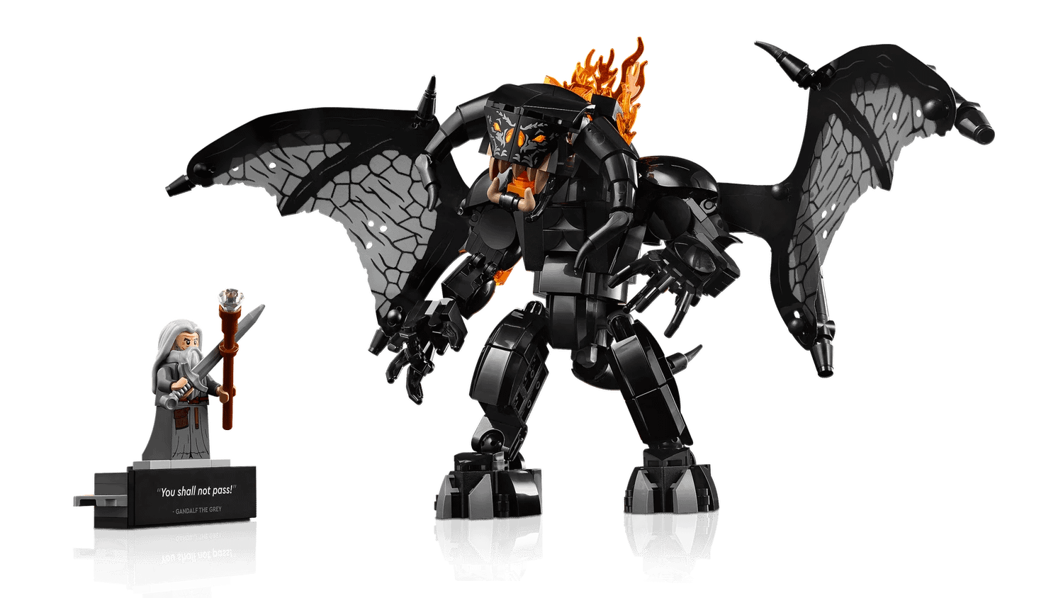 LEGO 10367 The Lord of the Rings: Balrog Book Nook - ICONS