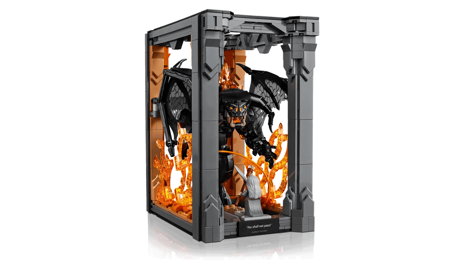 LEGO 10367 The Lord of the Rings: Balrog Book Nook - ICONS