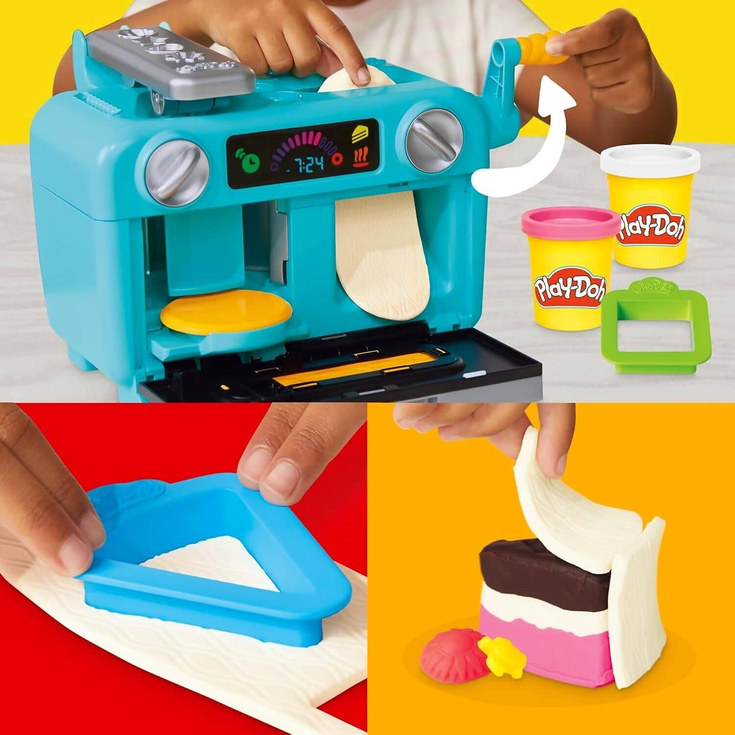 Play-Doh - Super Slice Cake Playset - Hasbro