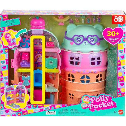Polly Pocket - Gelato House Compact Playset - Mattel