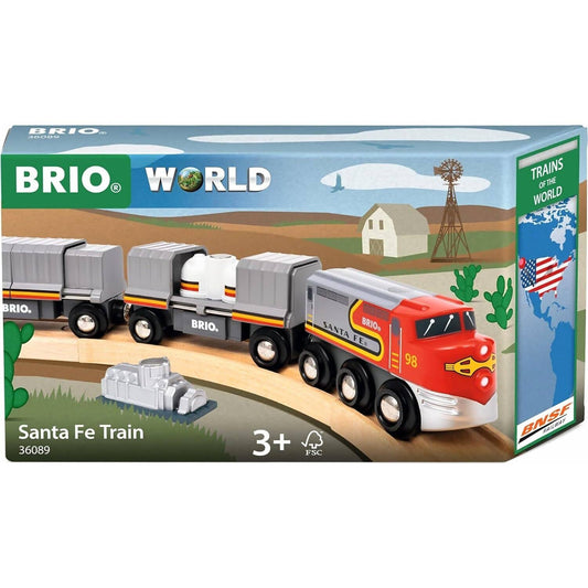 Brio World - Santa Fe Train Trains of the World