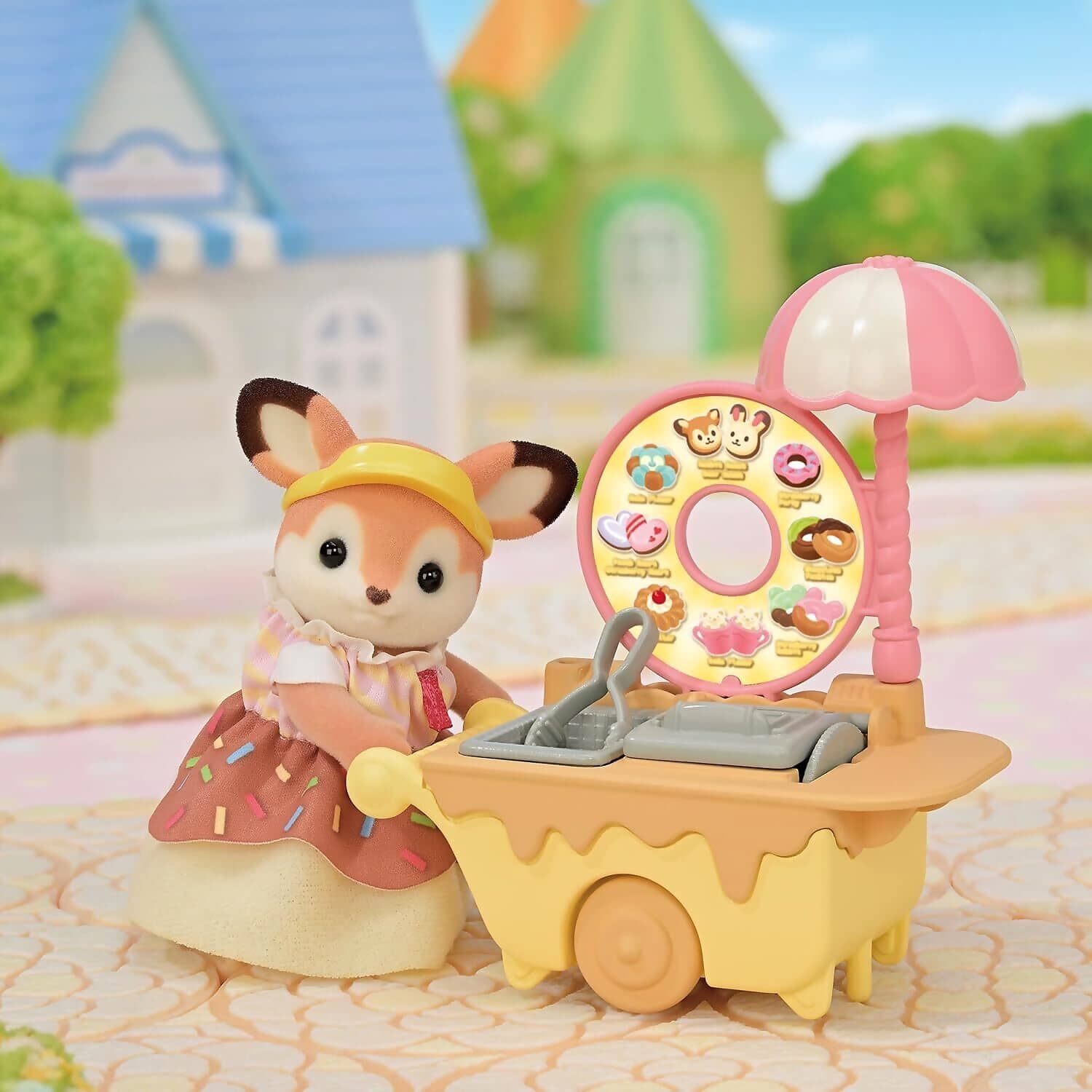 Sylvanian Families - Dip Dip Donuts Wagon Playset
