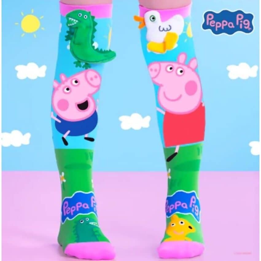Madmia - Peppa Pig & George Socks Kids & Adults Age 6y+