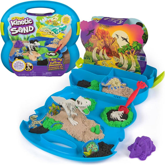 Kinetic Sand - T-Rex Dig Sand Kit 680gm - Spin Master