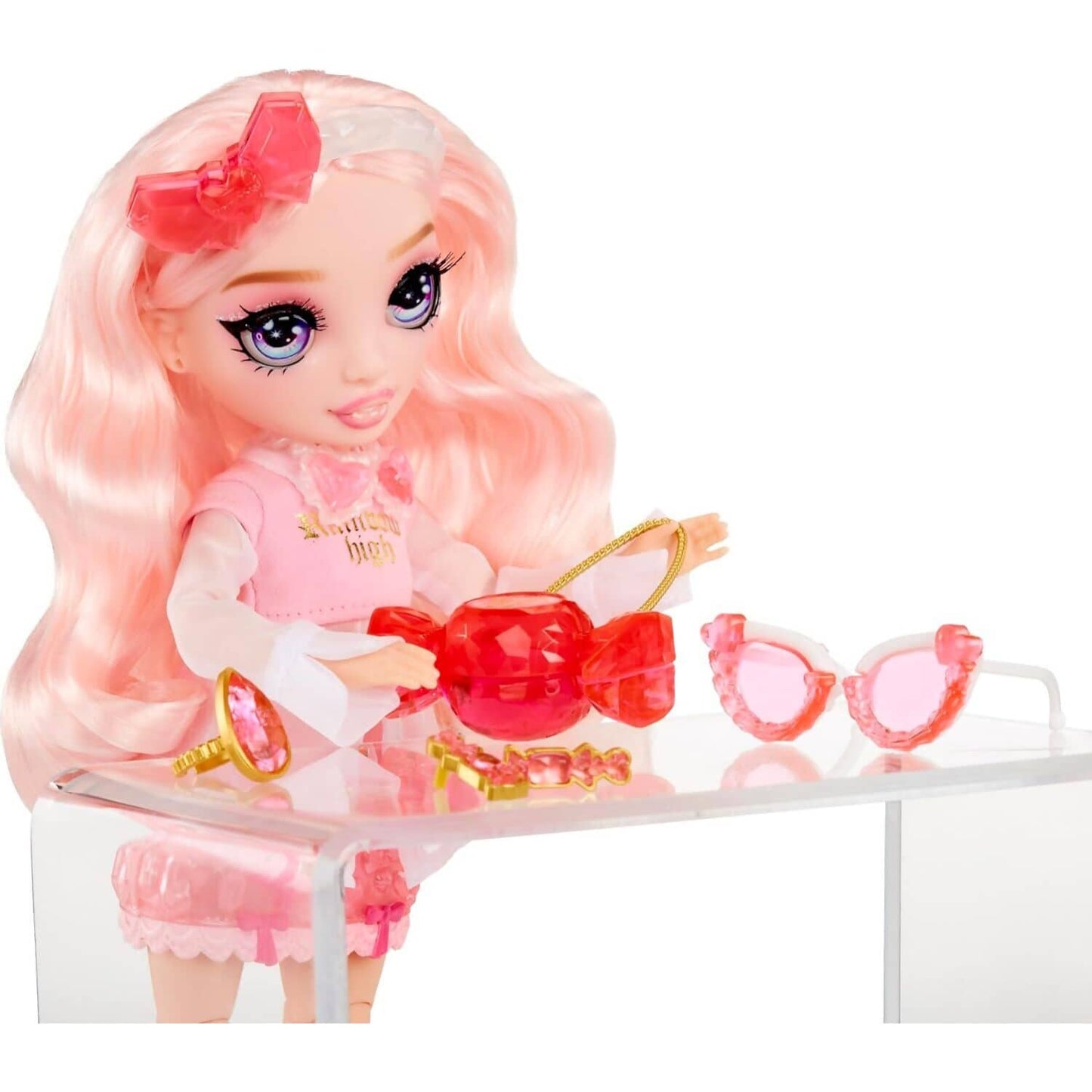 Rainbow High - Creative Crystals Bella Parker 28cm Fashion Doll & Accessories DIY