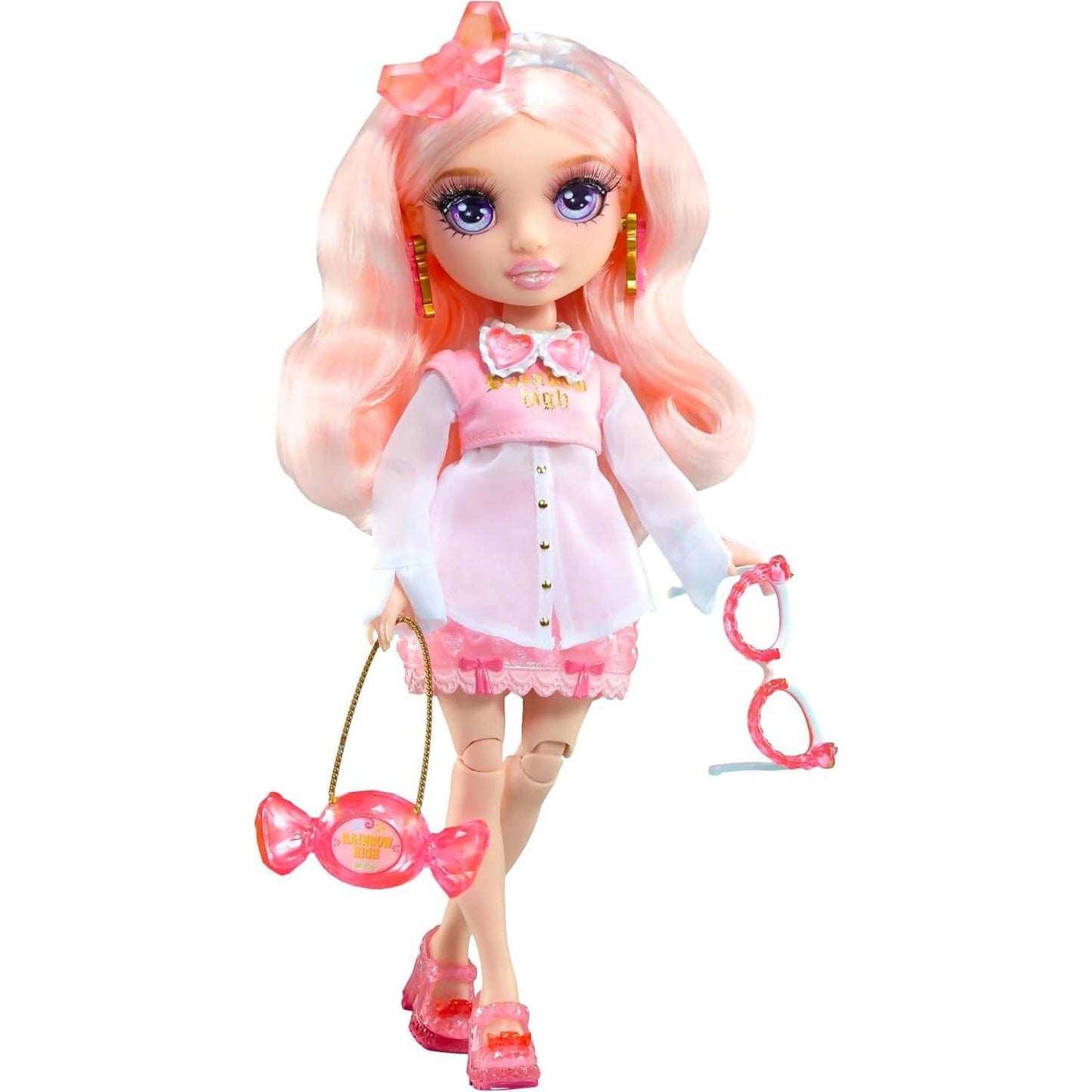 Rainbow High - Creative Crystals Bella Parker 28cm Fashion Doll & Accessories DIY