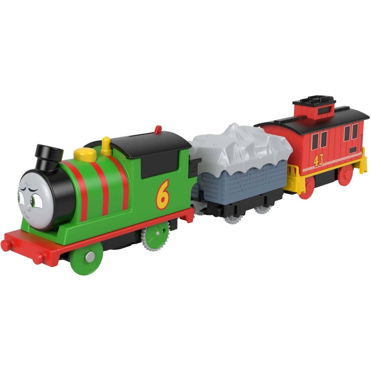 Fisher-Price - Thomas & Friends Percy & Brake Car Bruno Motorized Vehicle Set - Mattel