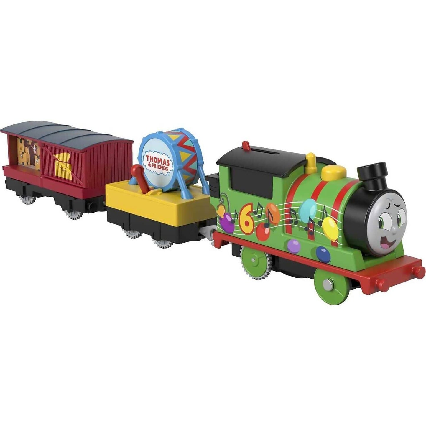 Fisher-Price - Thomas & Friends Motorized Greatest Moments Engine Party Train Percy - Mattel