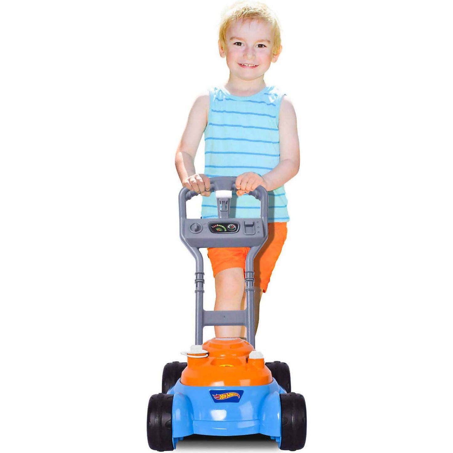 Hot Wheels Bubble N Go Mower With Bubble Mix