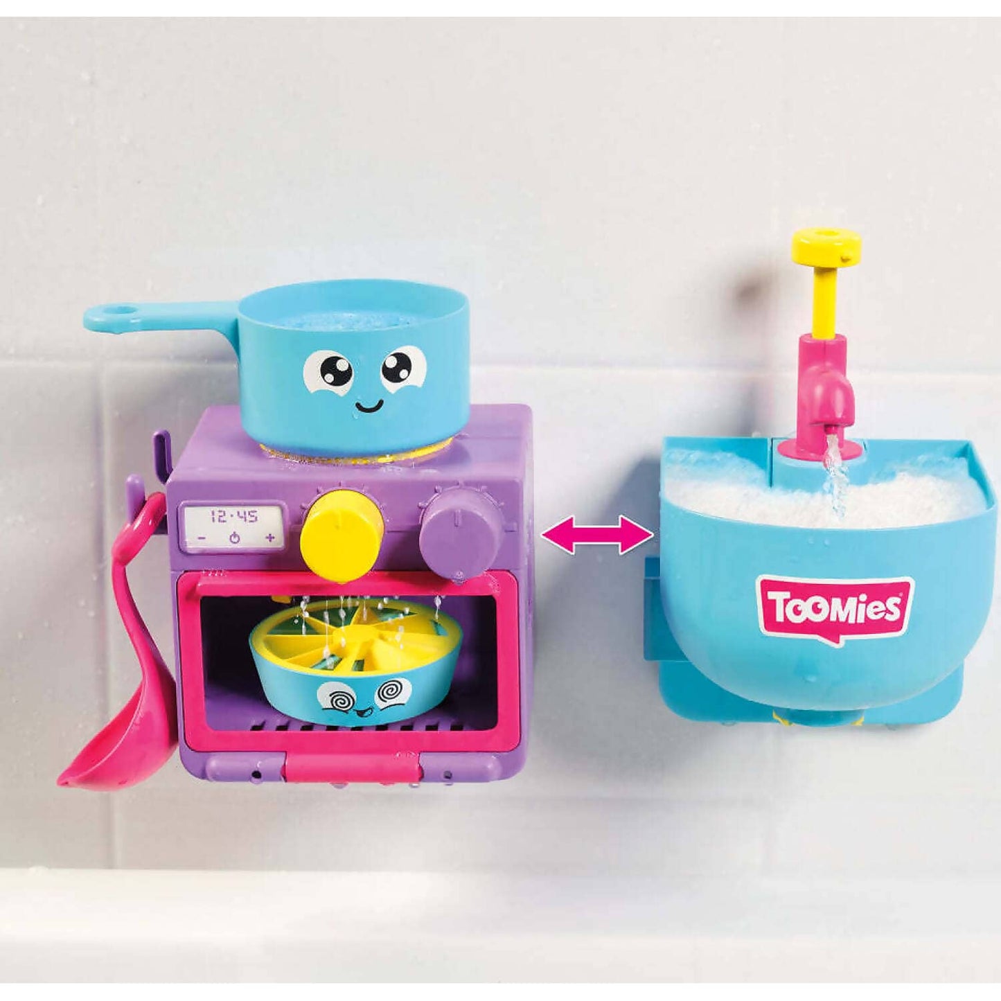 TOMY - Toomies Bubble & Bake Bathtime Kitchen