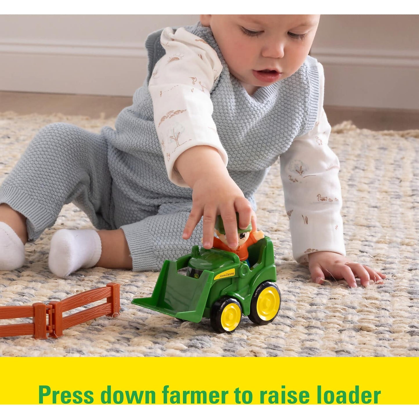 John Deere - The Cows Are Out Farm Toy Playset