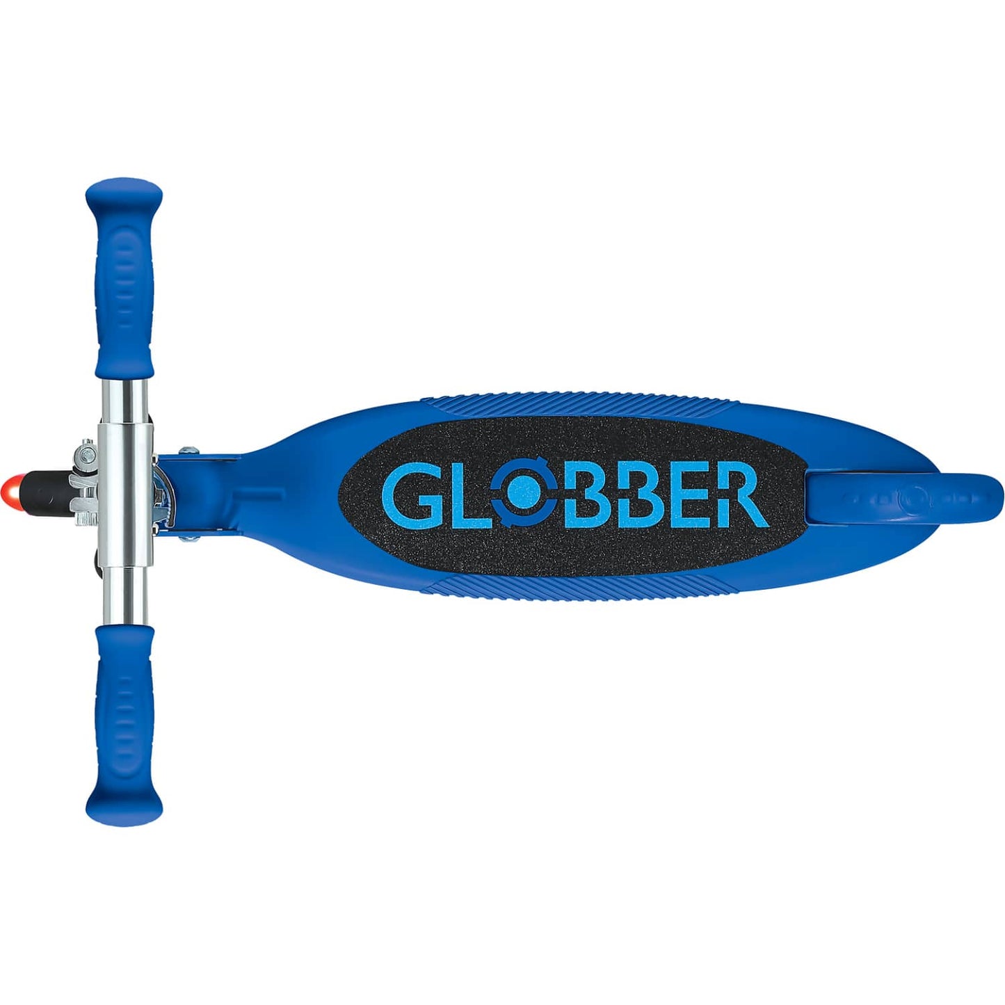 Globber - Flow Foldable Junior Scooter with Lights Navy Blue / Sky Blue