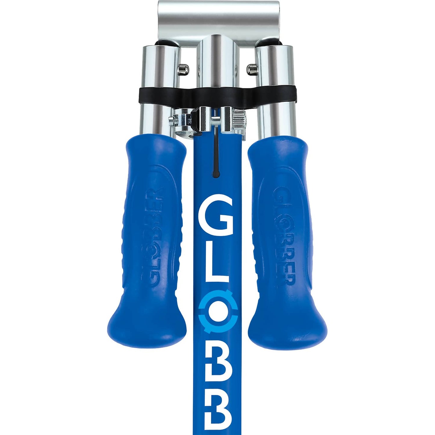 Globber - Flow Foldable Junior Scooter with Lights Navy Blue / Sky Blue