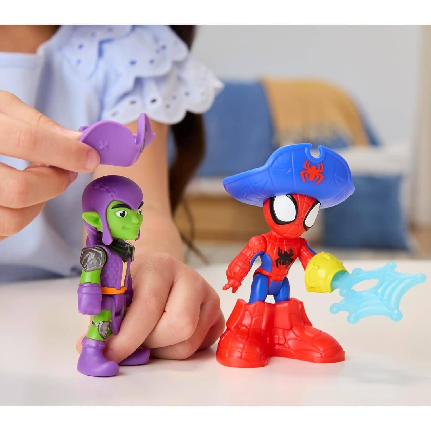 Marvel - Spidey and his Amazing Friends Water-Webs Webs Ahoy Bubble Pirate Ship - Hasbro