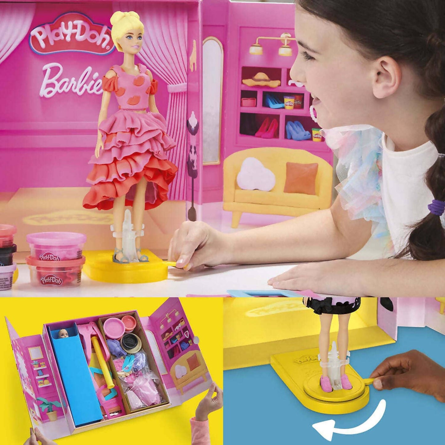 Play-Doh - Barbie Designer Fashion Show Set - Hasbro