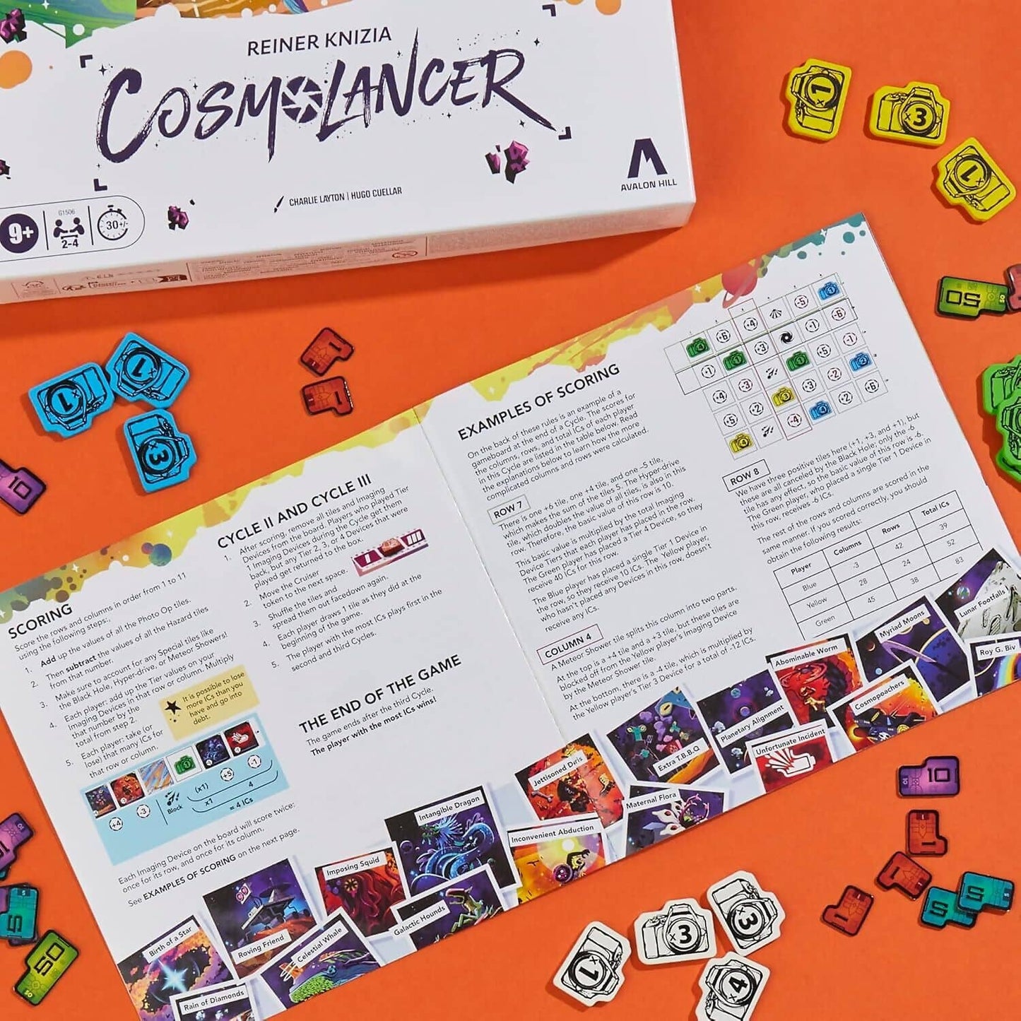 Avalon Hill - Cosmolancer Board Game by Reiner Knizia
