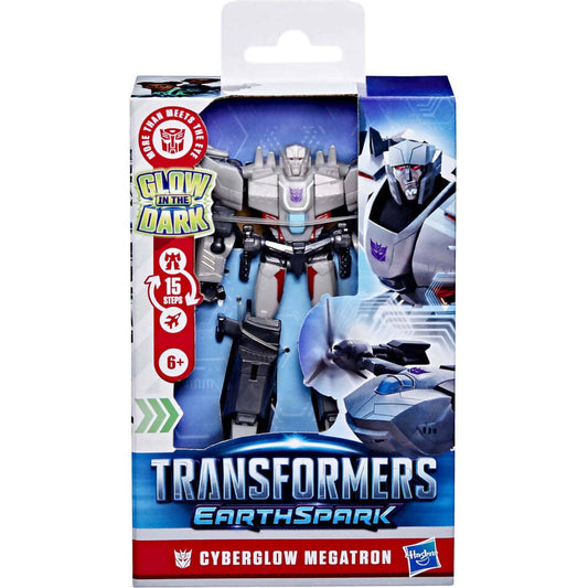 Transformers - EarthSpark Deluxe Class Cyberglow Megatron Figure - Hasbro