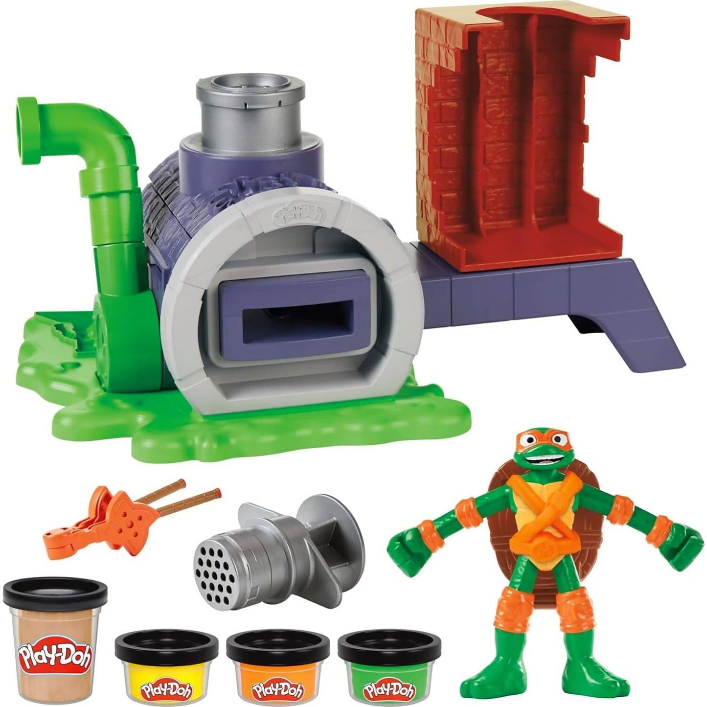 Play-Doh - Teenage Mutant Ninja Turtles Slice & Blast Pizza Playset - Hasbro