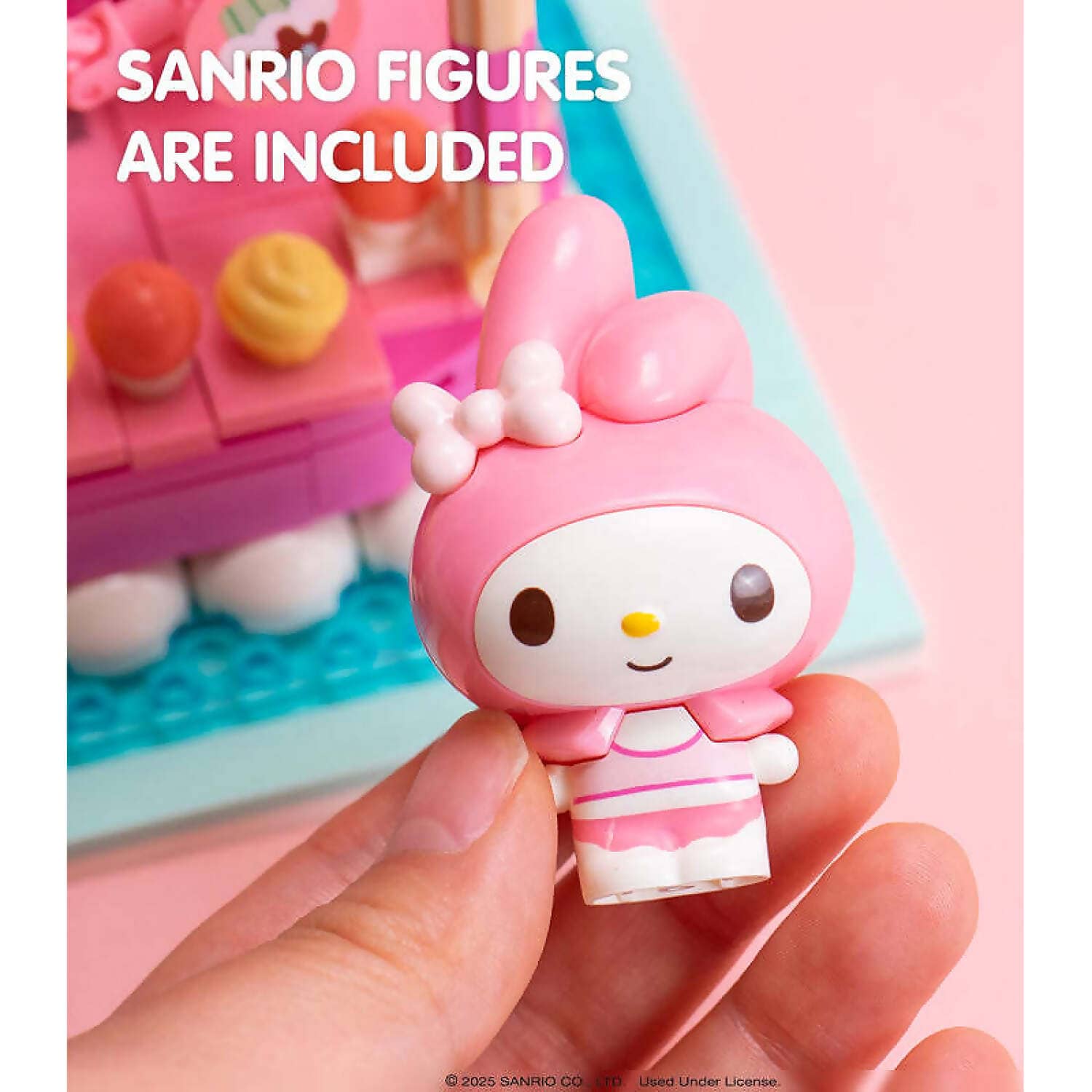 Hello Kitty - and Friends - YuMe Blocks Summer Wunderland - My Melody Ferris Wheel 388 Pieces