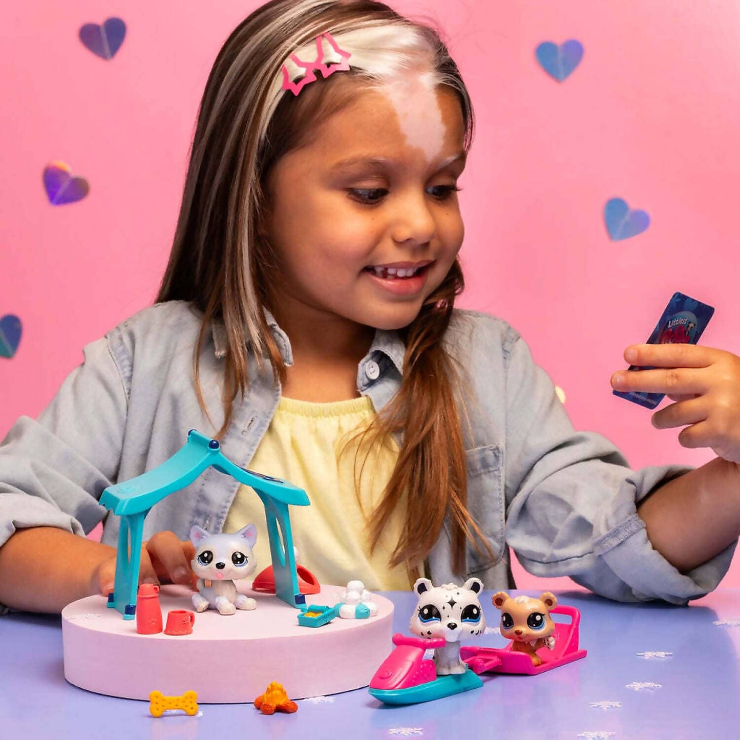 Littlest Pet Shop - Snowy Day Play Pack 3pk