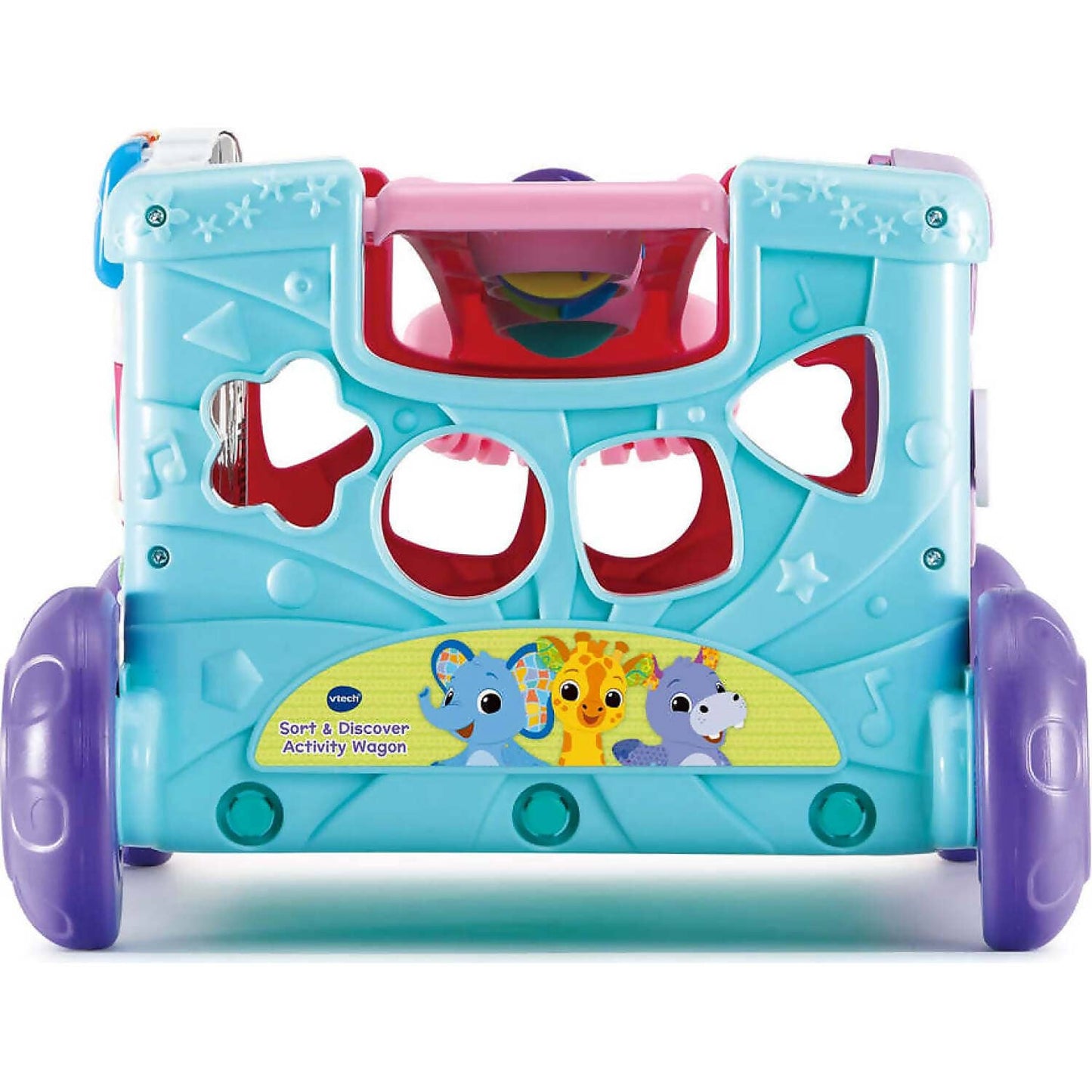 VTech - Sort & Discover Activity Wagon Pink