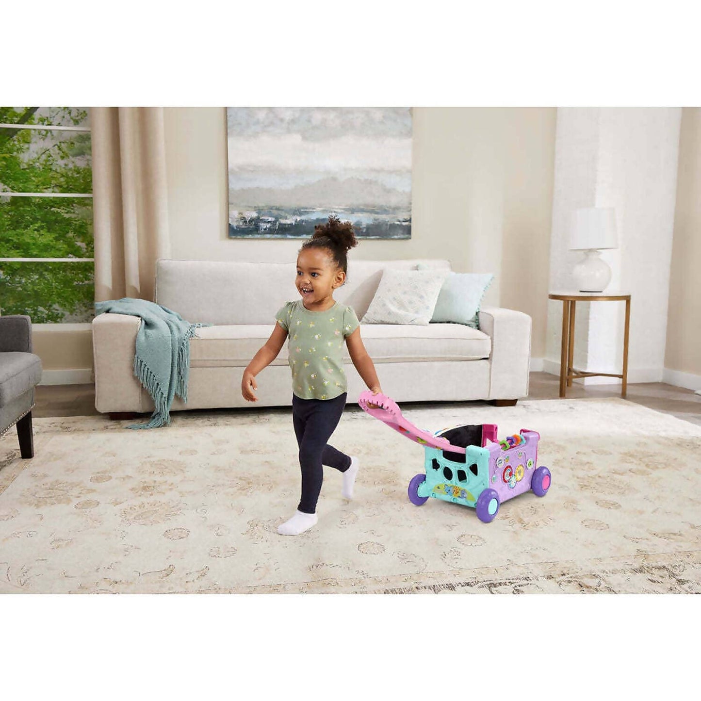 VTech - Sort & Discover Activity Wagon Pink