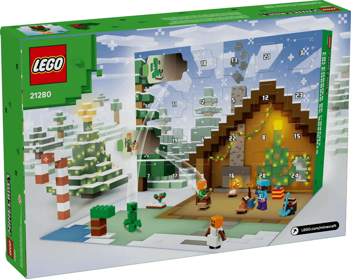 LEGO 21280 Minecraft® Advent Calendar 2025 - Minecraft