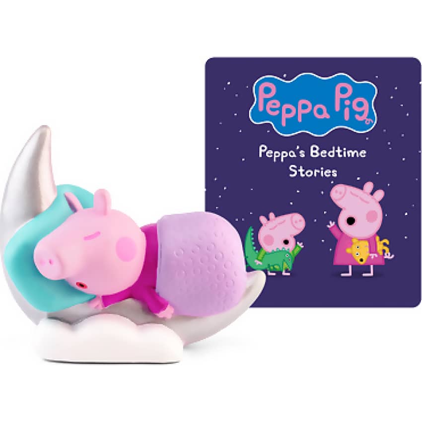 Tonies - Peppa Pig: Peppa's Bedtime Stories Tonie Audio Character (Toniebox Not Included)