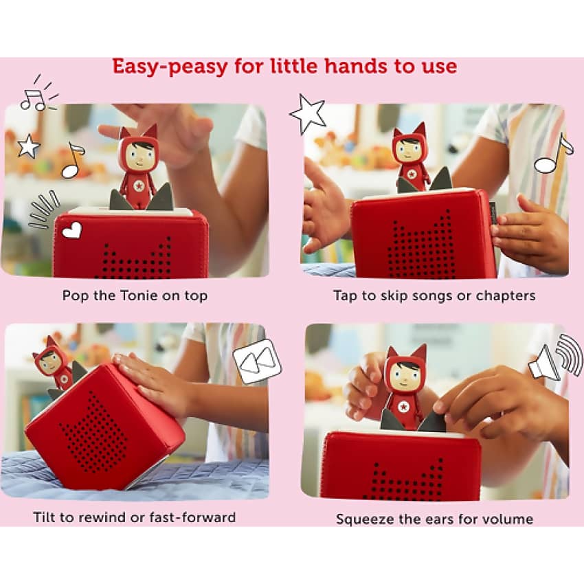 Tonies - Peppa Pig: Peppa's Bedtime Stories Tonie Audio Character (Toniebox Not Included)