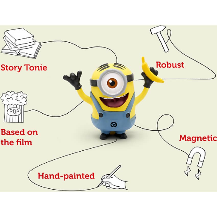 Tonies - Despicable Me: Minion Stuart Tonie Audio Character (Toniebox Not Included)