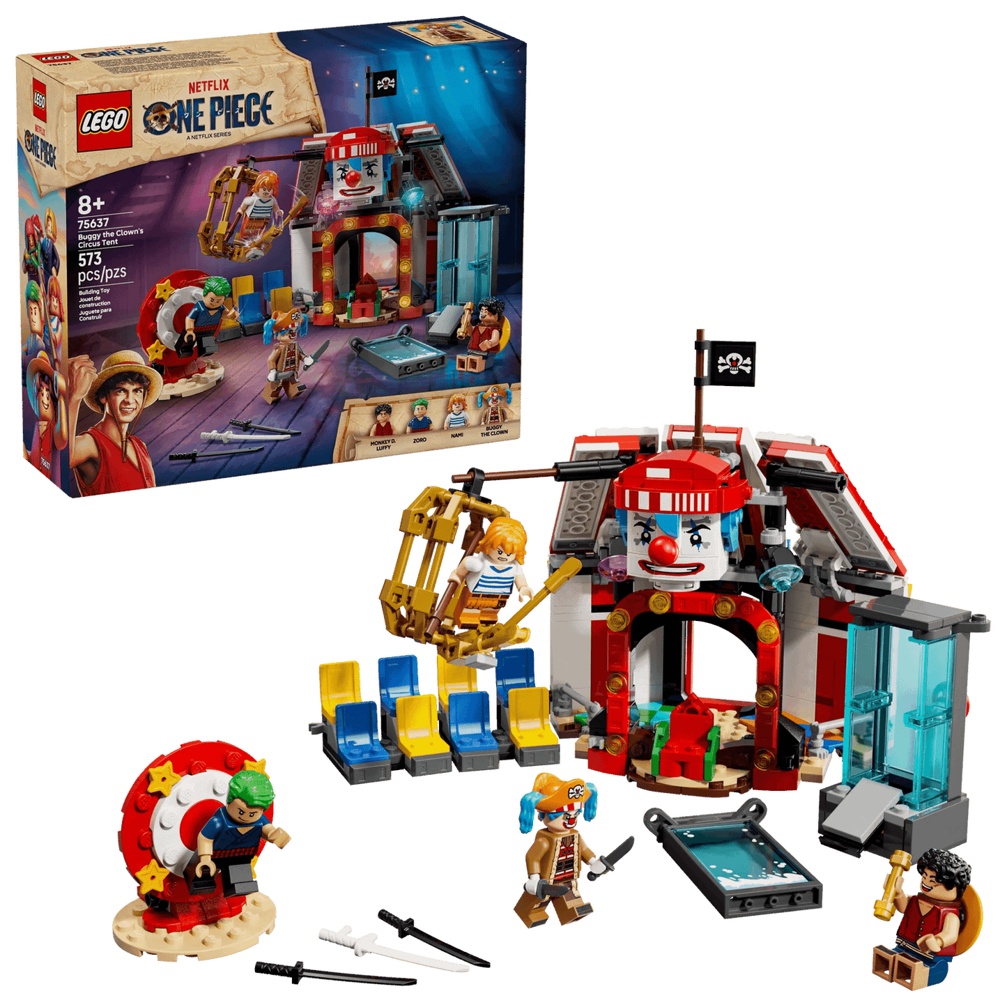 LEGO 75637 Buggy the Clown's Circus Tent - Netflix ONE PIECE