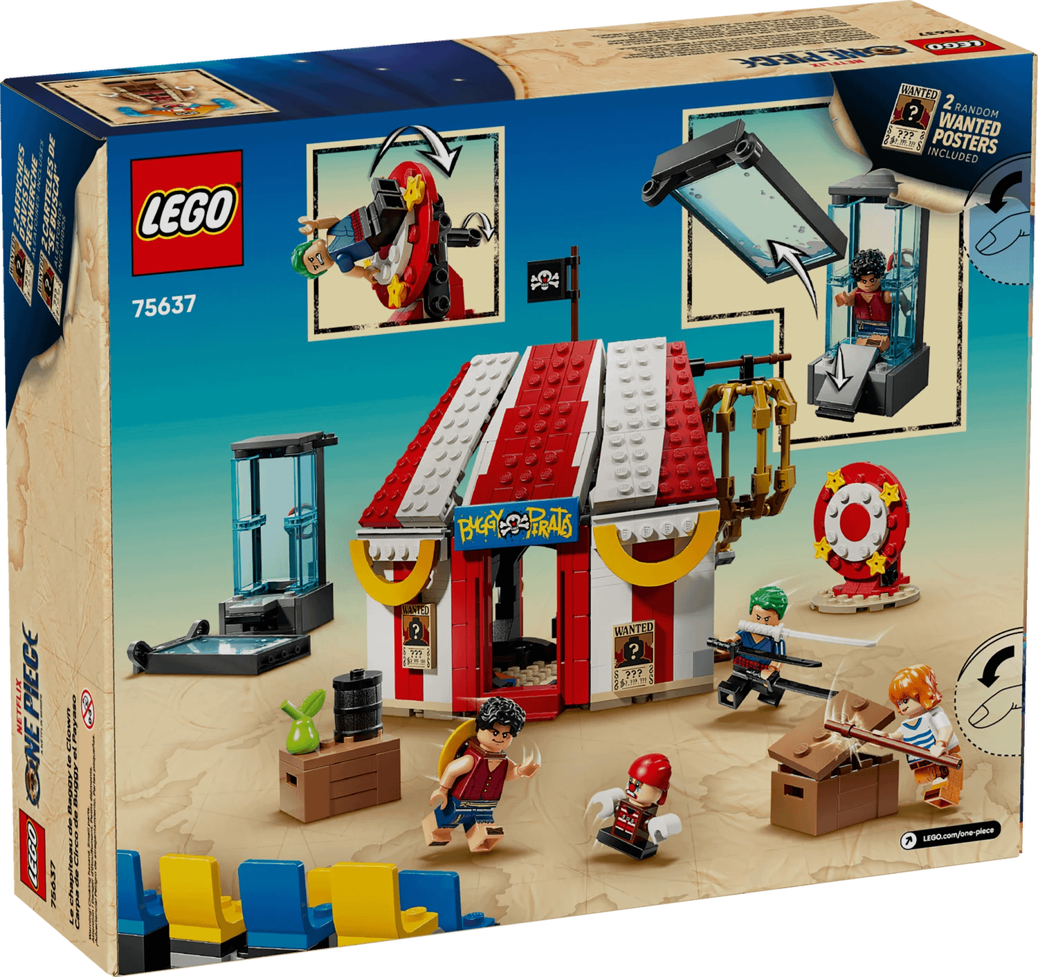 LEGO 75637 Buggy the Clown's Circus Tent - Netflix ONE PIECE