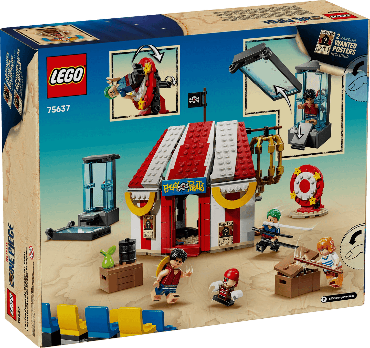 LEGO 75637 Buggy the Clown's Circus Tent - Netflix ONE PIECE