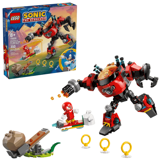 LEGO 77005 Knuckles vs. Dr. Eggman Egg Crusher Mech - Sonic the Hedgehog